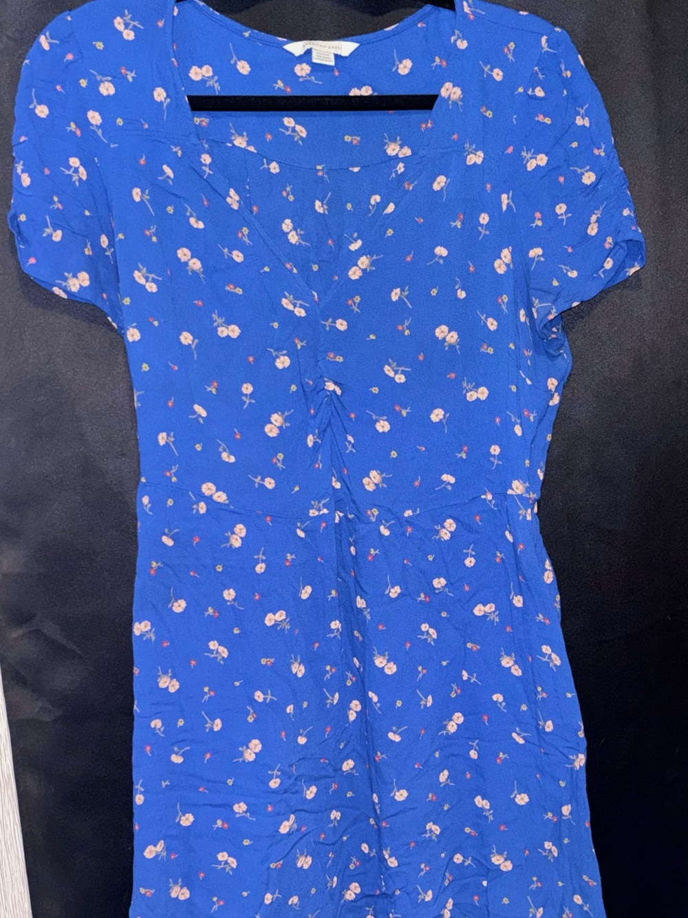 American Eagle Outfitters Royal Blue Floral Dress